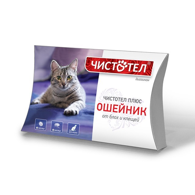 Ошейник Чистотел "сумочка" для кошек, 35 см фото, цены, купить