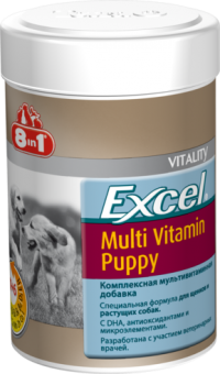 8in1 Excel Multi Vitamin 100таб PUPPY euro для щенков  фото, цены, купить