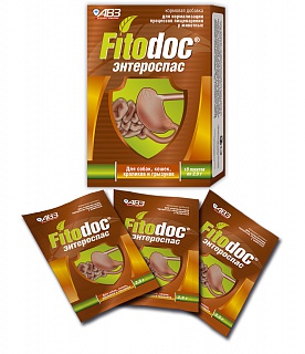 FITODOC энтероспас для кошек, собак, грызунов (10пакетиков*2,5г) порошок фото, цены, купить