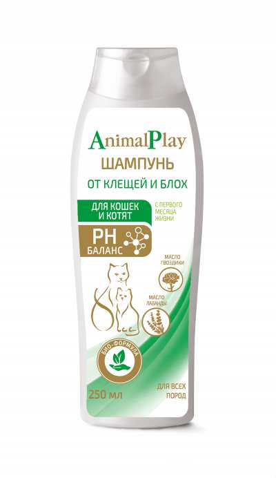 Animal Play-Шампунь репеллентный для кошек 250мл фото, цены, купить