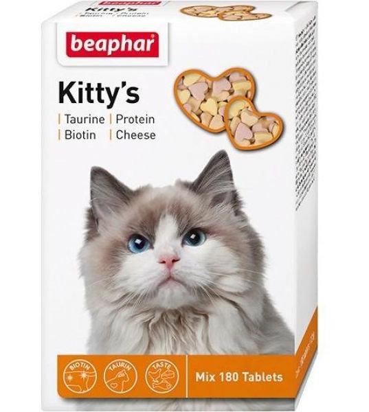 Beaphar Kitty’s Mix 180таб витамины для кошек фото, цены, купить