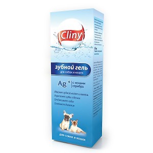Зубной гель Cliny, для кошек и собак, 75 мл фото, цены, купить