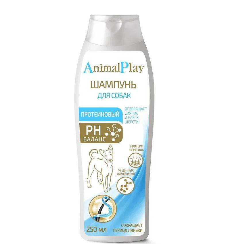 Animal Play-Шампунь протеиновый для собак всех пород 250мл фото, цены, купить