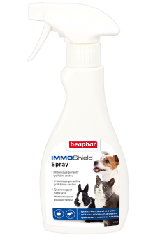 Beaphar IMMO Shield 250мл  спрей против паразитов для кошек, собак, грызунов фото, цены, купить