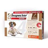 Inspector QUADRO (Инспектор Квадро) 3пип*6мл 40-60кг для собак на холку