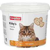 Beaphar Kitty’s 750таб витамины с таурином,биотином для кошек
