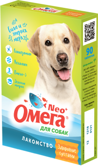 ОМЕГА NEO+  Витамины для собак Здоровые Суставы 90шт фото, цены, купить