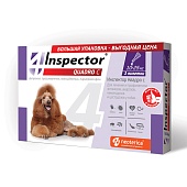 Inspector QUADRO 3пип*2,5мл 10-25кг для собак на холку