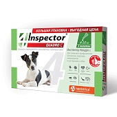 Inspector QUADRO (Инспектор Квадро) 3пип*1мл  4-10кг для собак на холку