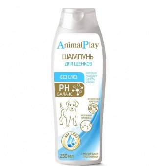 Animal Play-Шампунь протеиновый "Без слез" для щенков 250мл фото, цены, купить