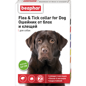 Ошейник Beaphar для собак (зеленый)  фото, цены, купить