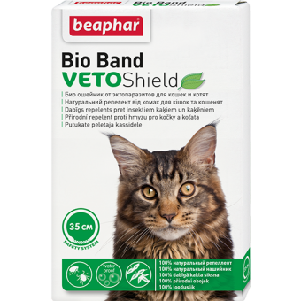 Ошейник Beaphar Bio Band для кошек (35см) фото, цены, купить